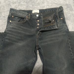 Free people high-rise straight  jeans